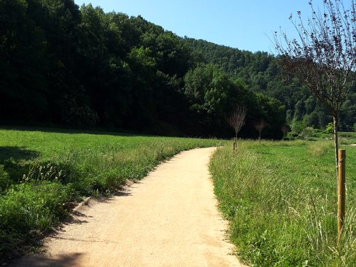 Traçat del Bici Carril de Les Preses